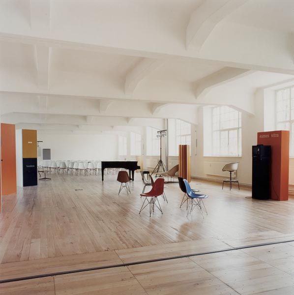 CANDIDA HÖFER (b. 1944) Die Deutschen We: CANDIDAHÖFER(b. 1944)Die Deutschen Werkstätten Hellerau.Signed "Candida Hofer" on the reverse of backing board. C-print.