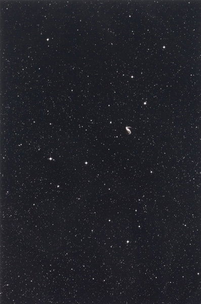 92: THOMAS RUFF (b. 1958) Sterne. Signed, dated "T: THOMASRUFF(b. 1958)Sterne.Signed, dated "Th Ruff 90/03" and numbered of 100 on the reverse. C-print.