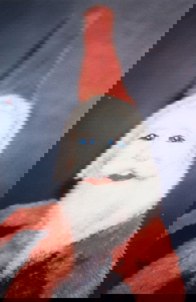 95: MIKE KELLEY (b. 1954) Santa. Stamped and dated: MIKEKELLEY(b. 1954)Santa.Stamped and dated "MK 1993" on the reverse. C-print.9 ⅜ x 6 3/16 i