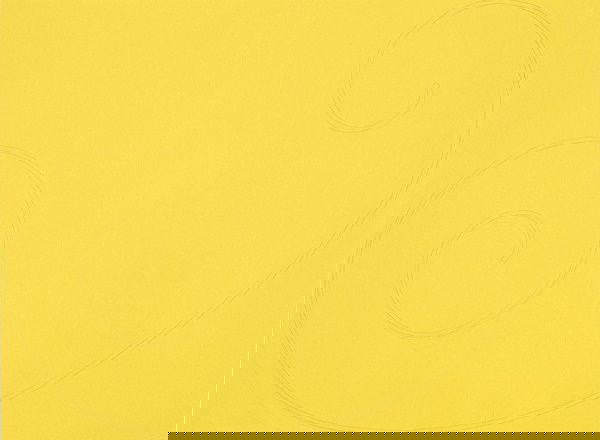 187: ROBERT MANGOLD (b. 1937) Curved Yellow Figure.: ROBERTMANGOLD(b. 1937)Curved Yellow Figure.Signed "Robert Mangold" and numbered of 108 along the lower edge. Screenprint on