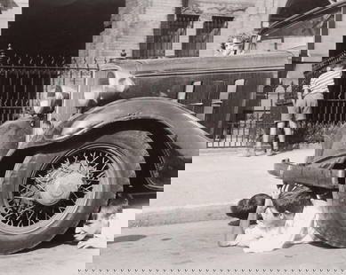 218: ARTHUR LEIPZIG American, b. 1928 Hide and Seek: ARTHURLEIPZIGAmerican, b. 1928Hide and Seek, 1943.Gelatin silver print.7 ¾ x 9 ⅝ in.