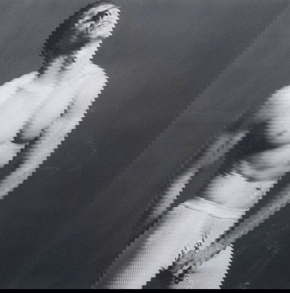 324: ROBERT MAPPLETHORPE American, 1946-1989 Larry,: ROBERTMAPPLETHORPEAmerican, 1946-1989Larry, New York City, 1979.Gelatin silver print.14 x 14 in. (