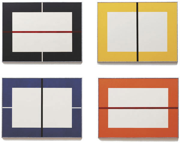 DONALD JUDD 1928-1994 Untitled, 1993 Set of 4 w