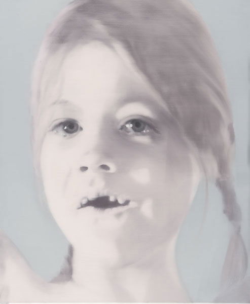 KIKI LAMERS b. 1964 Happy Girl, 2001 Oil on c: KIKILAMERSb. 1964Happy Girl, 2001Oil on canvas.47 ¼ x 39 ¼ in. (120 x 99.7 cm).