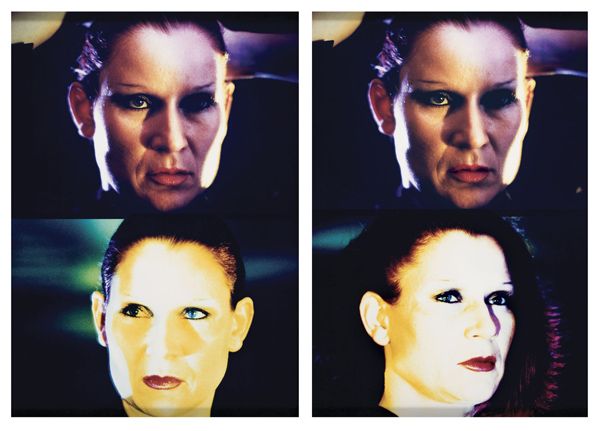 KATHARINA SIEVERDING Nachtmensch, 1982 Four: KATHARINASIEVERDINGNachtmensch, 1982Four color photographs.33 x 24 in. (83.8 x 61 cm) each.<