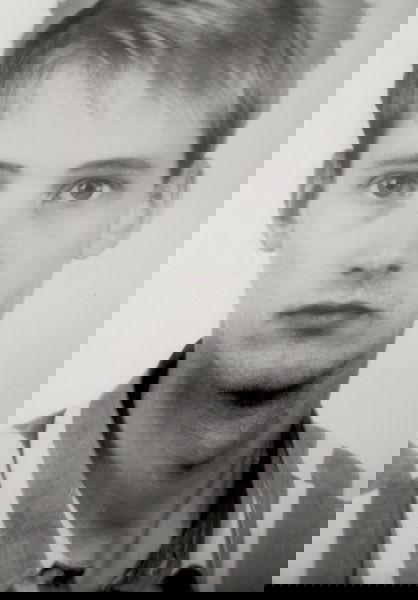 THOMAS RUFF b. 1958 Anderes Portrait No. 109A/: THOMASRUFFb. 1958Anderes Portrait No. 109A/11, 1994-1995Silkscreen on paper mounted with aluminum in artist's wooden frame.<