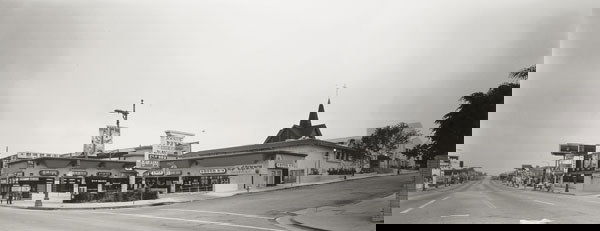 CATHERINE OPIE b. 1961 Untitled #4 (From Mini-: CATHERINEOPIEb. 1961Untitled #4 (From Mini-Mall Series), 1997Iris print on rag paper.26 ½ x 43 ¼ i