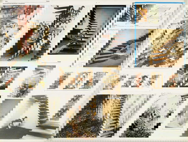 GUILLAUME BIJL Treppen, 1987 Photo-collage a: GUILLAUMEBIJLTreppen, 1987Photo-collage and paper collage on paper.23 x 30 ½ in. (58.4 x 77