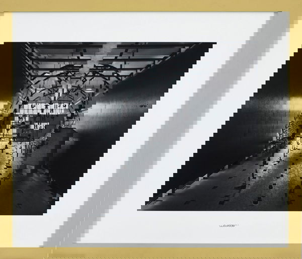 LYNNE COHEN b. 1944 The Classroom (Hercules B: LYNNECOHENb. 1944The Classroom (Hercules Bomber)Silver gelatin print.40 ¾ x 50 ½ in.