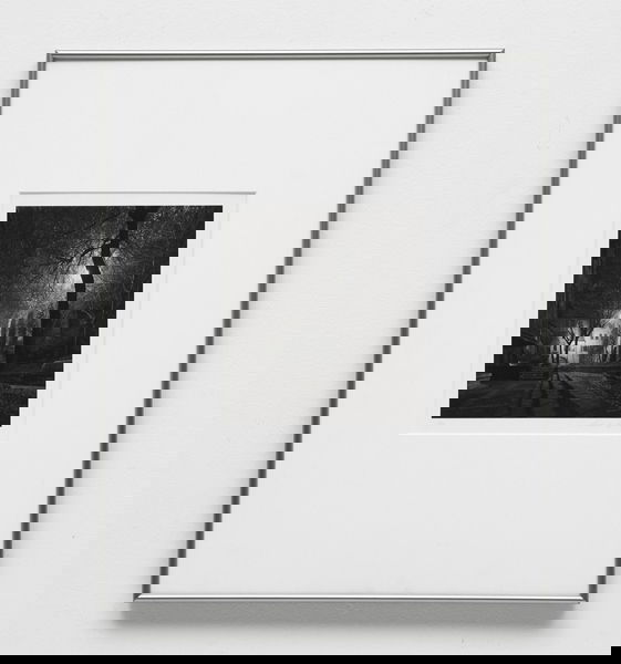 MICHAEL KENNA b. 1953 Pont des Arts, Paris, F: MICHAELKENNAb. 1953Pont des Arts, Paris, France, 1987; and Piazza, Bergamo, Italy, 1980Two gelatin silver prints, printed 19