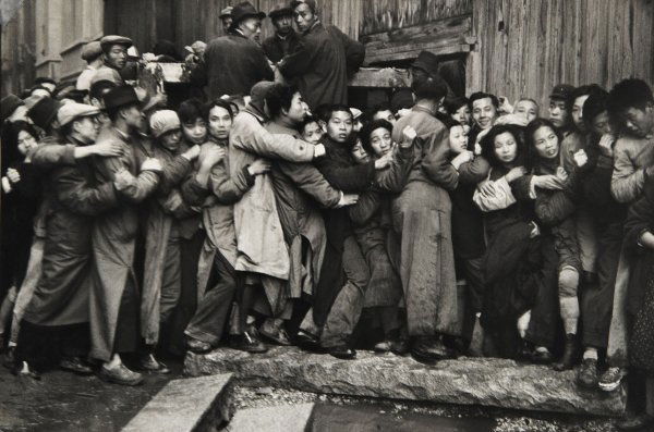 HENRI CARTIER-BRESSON 1908-2004 Sale of Gold,: HENRICARTIER-BRESSON1908-2004Sale of Gold, Shanghai, 1949Gelatin silver print, printed late 1960s.
