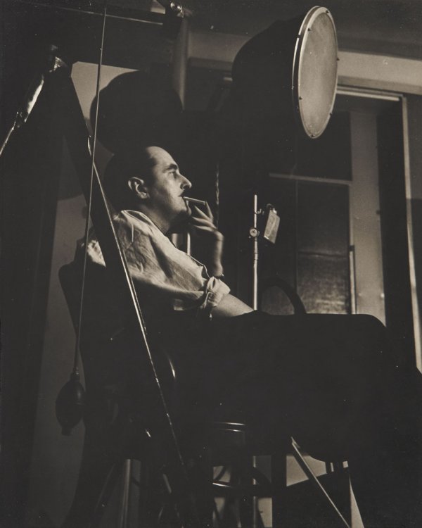 PAUL OUTERBRIDGE JR. 1896-1958 Self Portrait,: PAULOUTERBRIDGE JR.1896-1958Self Portrait, circa 1937Unique gelatin silver print.13 ⅝ x 10