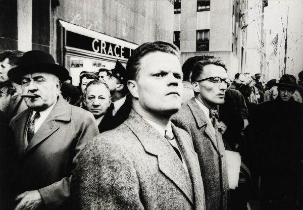 WILLIAM KLEIN b. 1928 Grace Line, New York, 19: WILLIAMKLEINb. 1928Grace Line, New York, 1955Gelatin silver print.16 ⅛ x 23 ⅛ in. (4