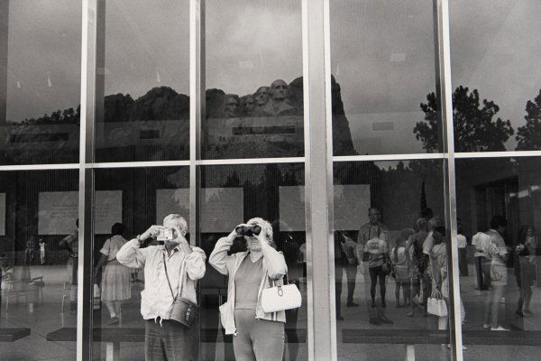 LEE FRIEDLANDER b. 1934 Mount Rushmore, South: LEEFRIEDLANDERb. 1934Mount Rushmore, South Dakota, 1969Gelatin silver print, printed 1970s.7 &frac