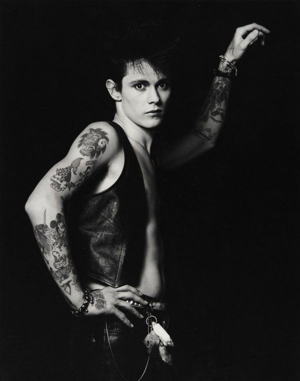 ROBERT MAPPLETHORPE 1946-1989 Smutty, 1982 Ge: ROBERTMAPPLETHORPE1946-1989Smutty, 1982Gelatin silver print.19 ¼ x 15 ¼ in. (48.6 x 38.7 cm).