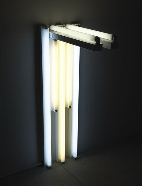 DAN FLAVIN 1933-1996 Untitled (to Paul Greding: DANFLAVIN1933-1996Untitled (to Paul Gredinger, with respect and admiration), 1990Cool white, warm white and daylight fluores