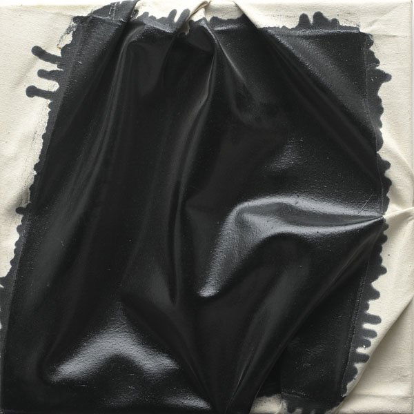 STEVEN PARRINO b. 1959 Untitled, 1995 Enamel: STEVENPARRINOb. 1959Untitled, 1995Enamel on puckered canvas.18 x 18 in. (45.7 x 45.7 cm).