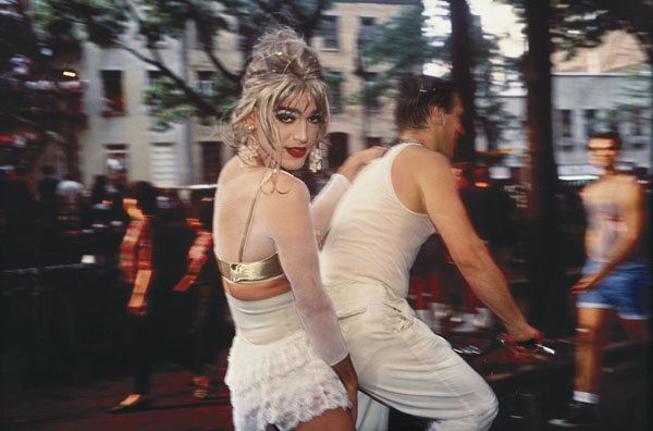 NAN GOLDIN b. 1953 Jimmy Paulette on David's B: NANGOLDINb. 1953Jimmy Paulette on David's Bike, NYC, 1991Cibachrome.30 x 40 in. (76.2 x 101.6 cm).