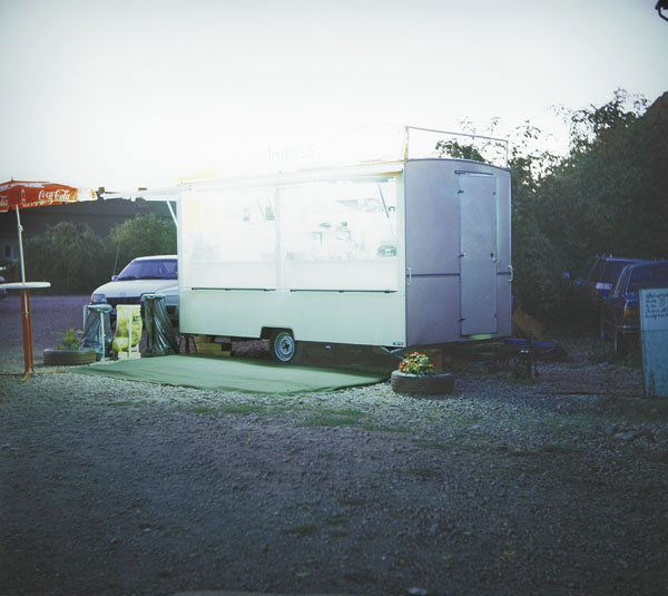 MARK HANDFORTH b. 1969 Miami Imbiss, 1996-1997: MARKHANDFORTHb. 1969Miami Imbiss, 1996-1997Duratran in light box.33 ¾ x 37 ¾ x 6 ½ in. (85.7 x 95.