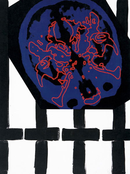 ROBERT LONGO b. 1953 Untitled-for Joseph Beuy: ROBERTLONGOb. 1953Untitled-for Joseph Beuys, 1986Lithograph on paper.32 x 24 in. (81.3 x 61 cm).</