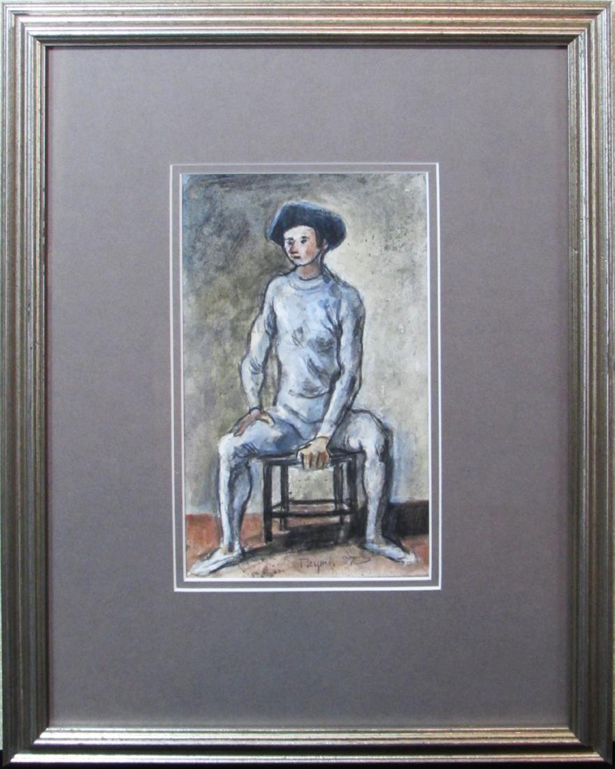 Lester Raymer, watercolor, untitled, 1987 (1 of 4)