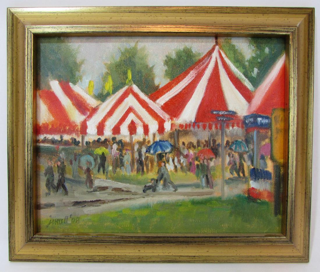 Janette Mull, oil on board, untitled, 2008 (1 of 2)