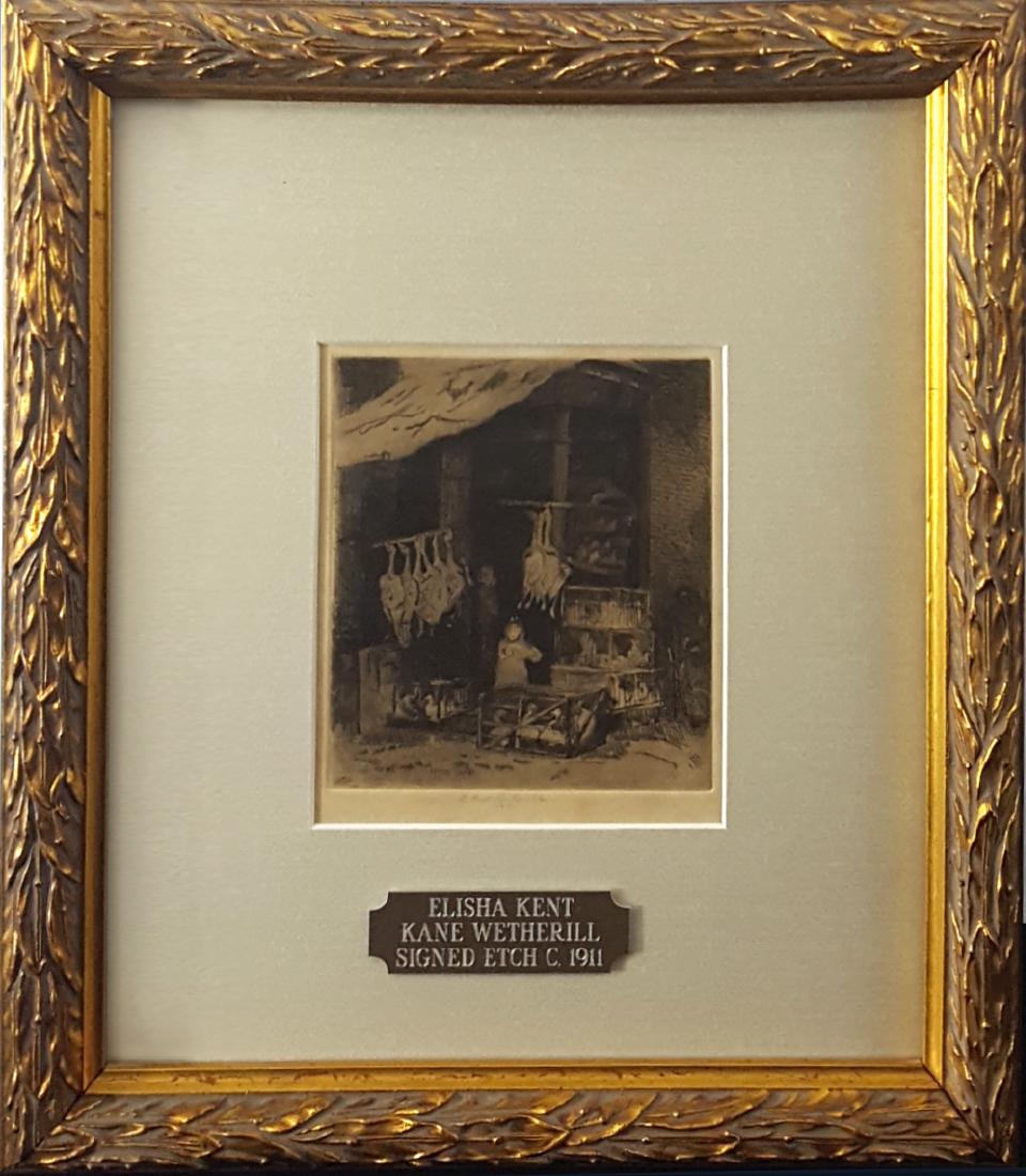 Wetherill, Elisha Kent Kane- etching, 1911 (1 of 3)