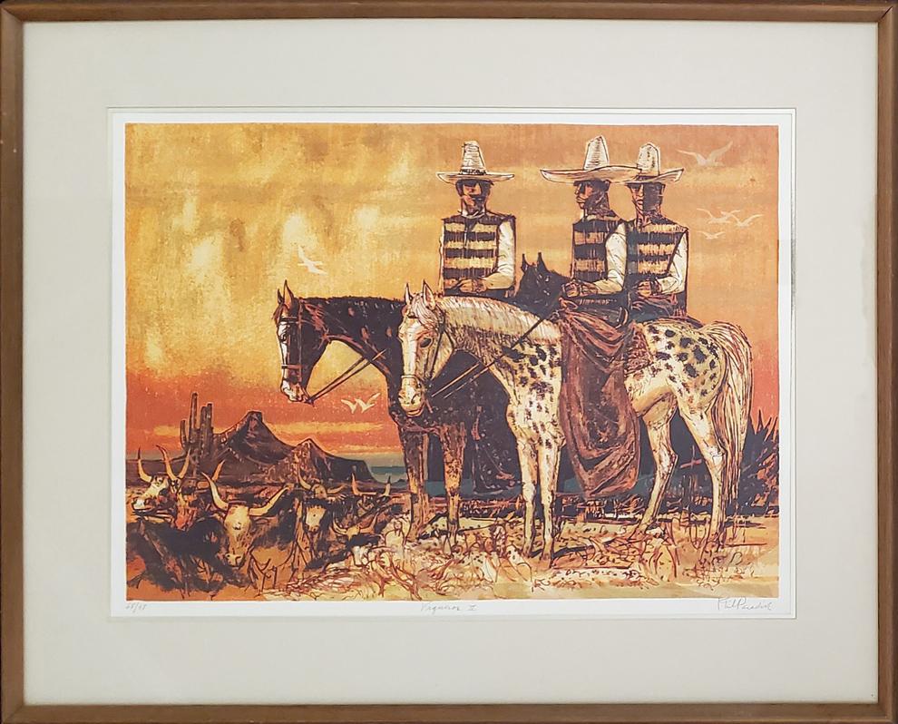 Paradise, Phil - lithograph, good condition, 16x22.5 (1 of 5)