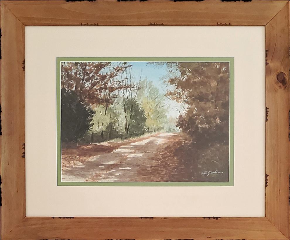 Graham, Bill - watercolor, good condition, 9.5x13.75 (1 of 3)
