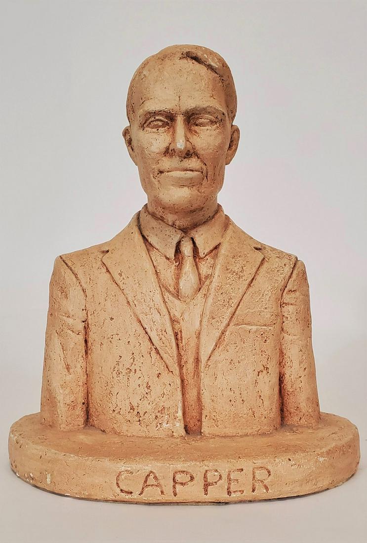 Felton, Pete - plaster, good condition, 9x8x5.5 (1 of 2)