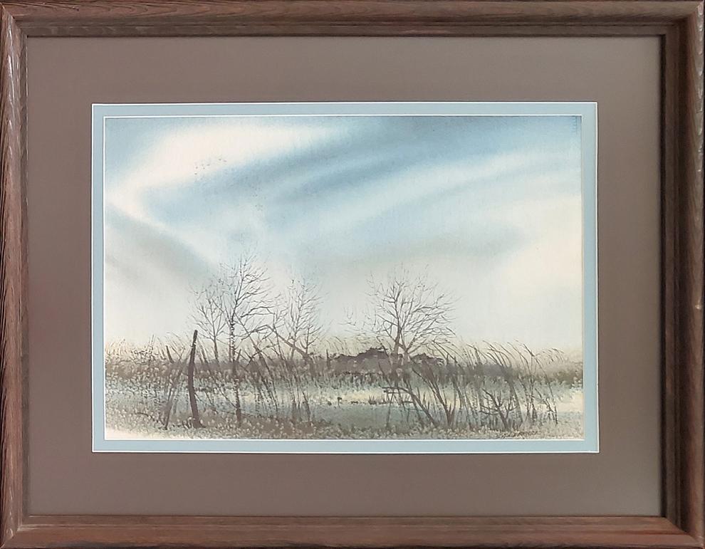 Sanderson, Charles - watercolor, good condition, (1 of 3)