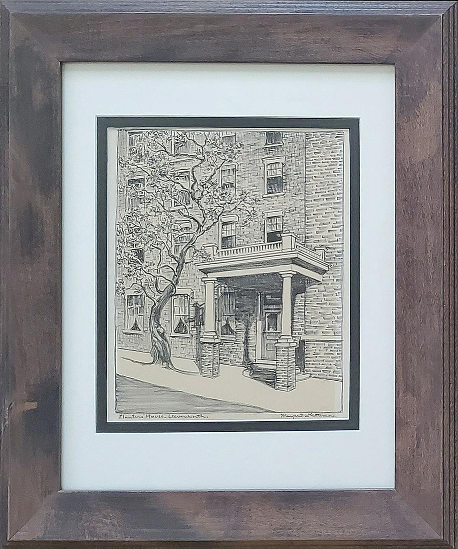 Whittemore, Margaret - graphite drawing, good condition (1 of 5)