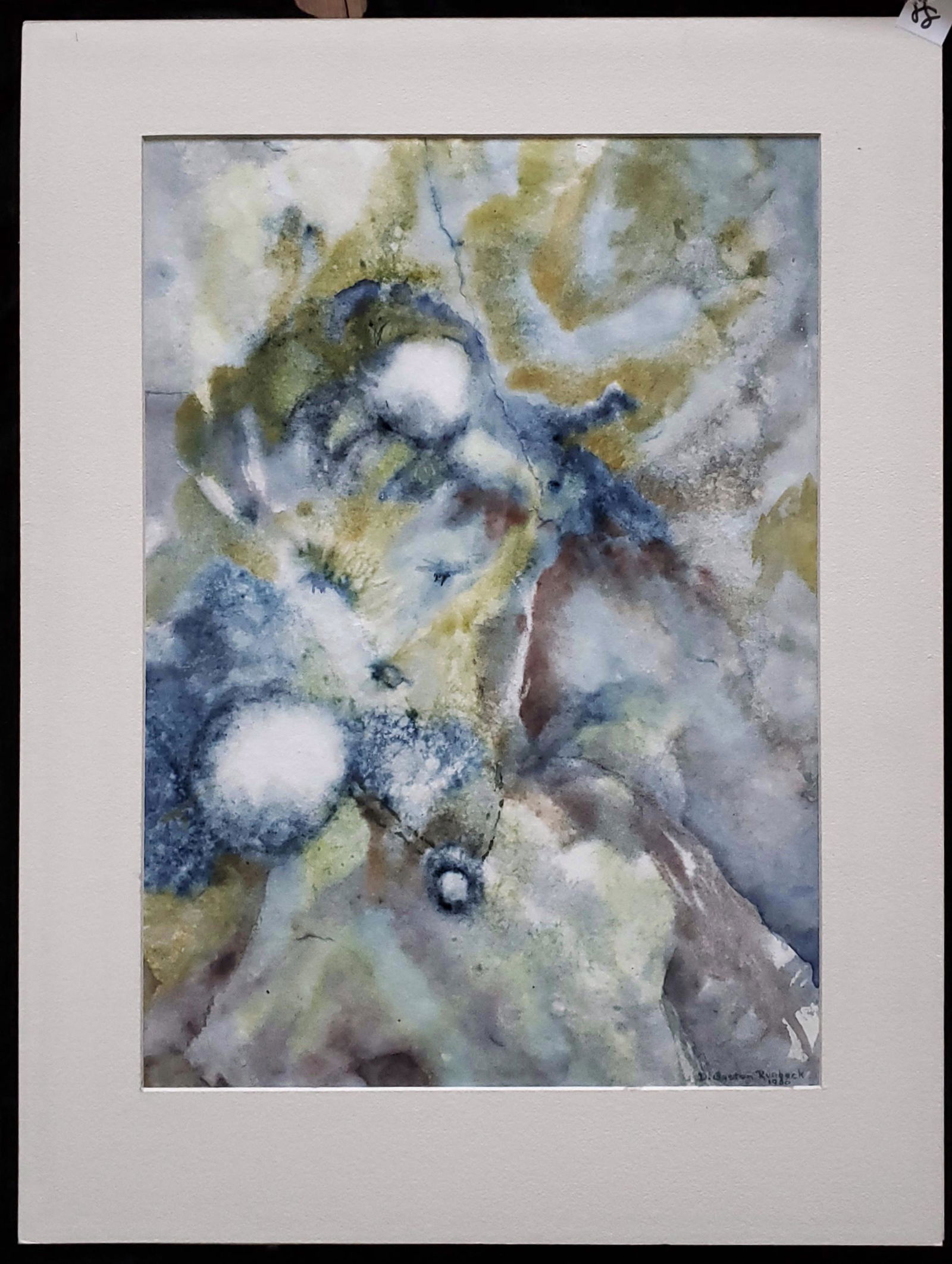 Runbeck, Dolores - watercolor, good condition, (1 of 2)