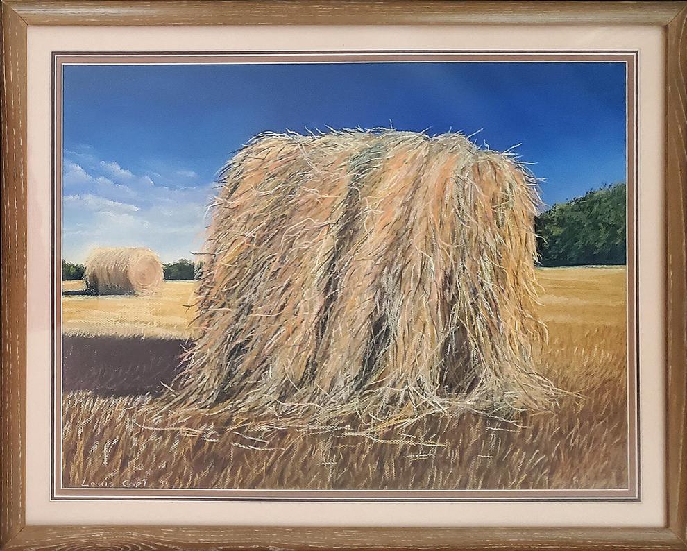 Copt, Louis - pastel, good condition, 18.25x24.5 (1 of 3)