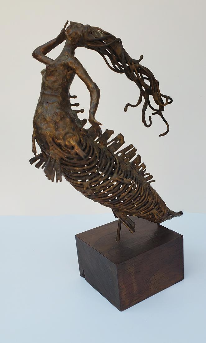 Raymer, Lester - metal sculpture, good condition, (1 of 8)
