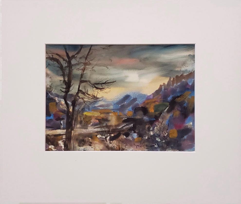 "Smoky Mountains in Winter" -  Larson, Signe (1 of 2)