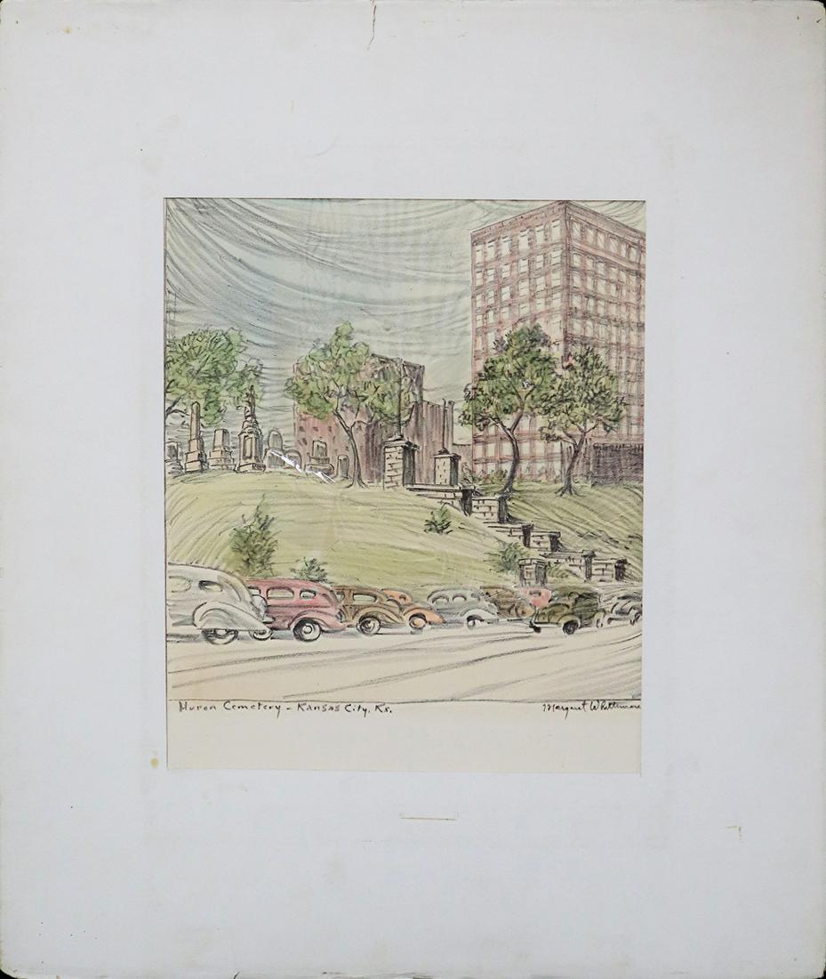 Margaret Whitemore, lithograph, (1 of 5)
