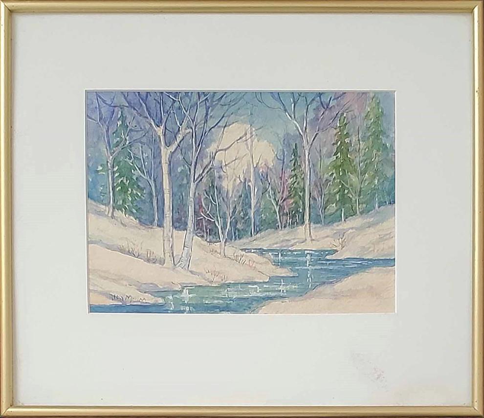 Alba Malm, watercolor, (1 of 3)