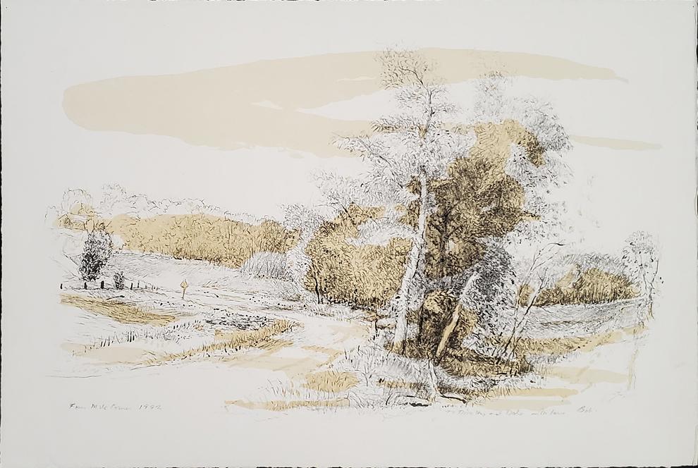 Robert Sudlow, lithograph, (1 of 4)