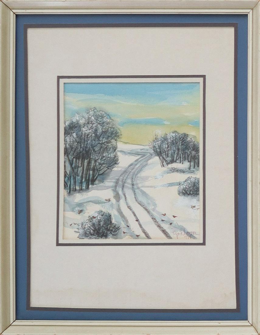 Signe Larson, watercolor, (1 of 1)