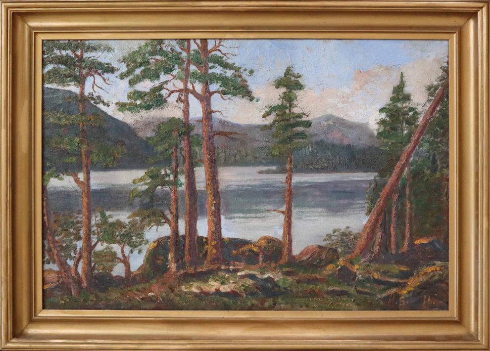 Hannah Swensson, oil on canvas, (1 of 3)