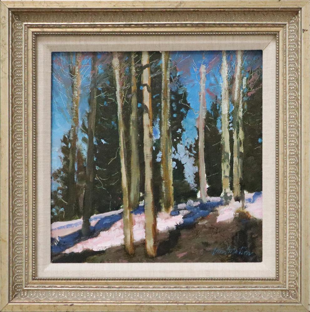 Todd Matson, oil on board, (1 of 3)