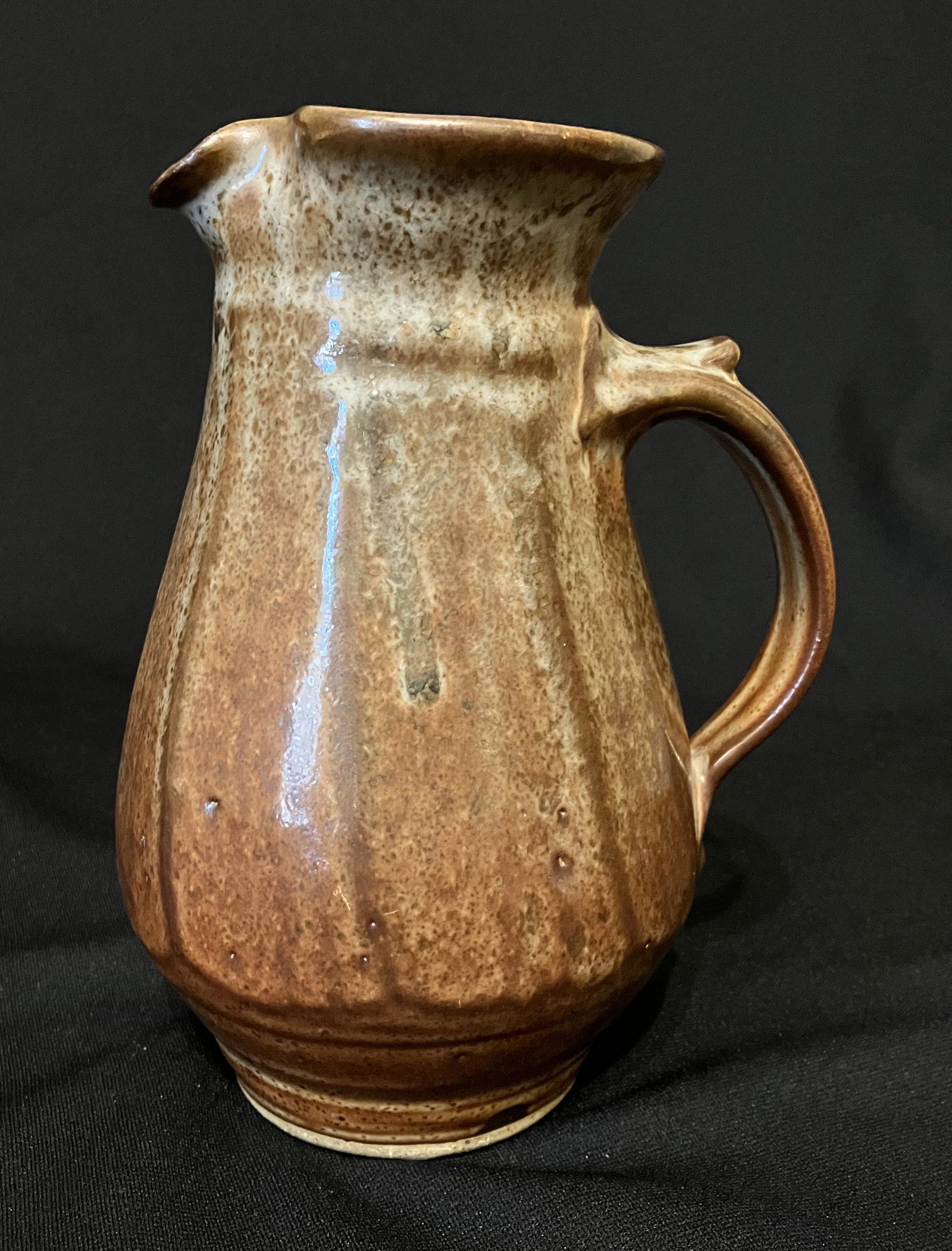 Kahmeyer, Ray (1930-2007) wheel-thrown stoneware pitcher (1 of 3)