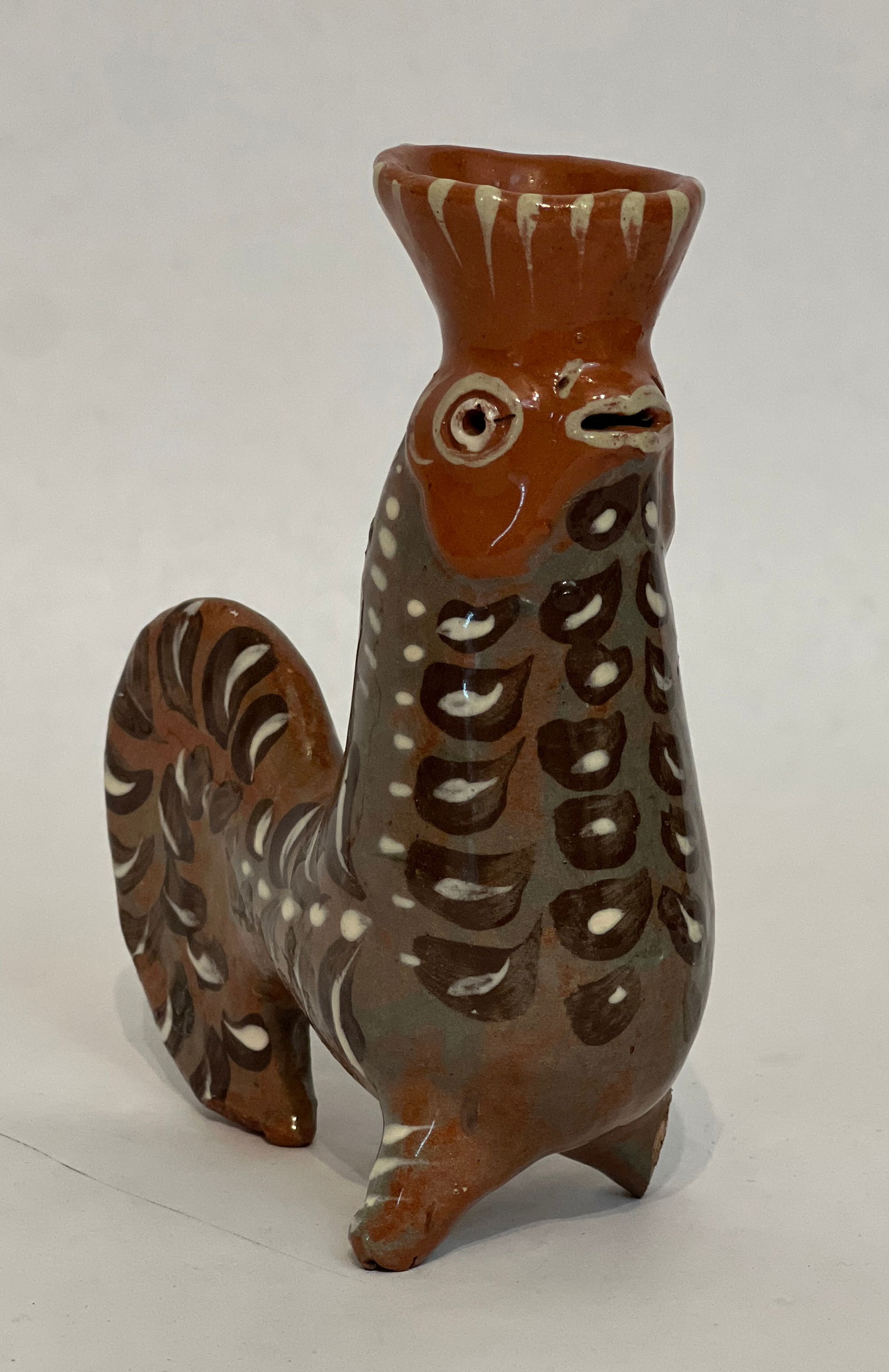 Raymer, Lester (1907-1991) ceramic, rooster candlestick (1 of 11)