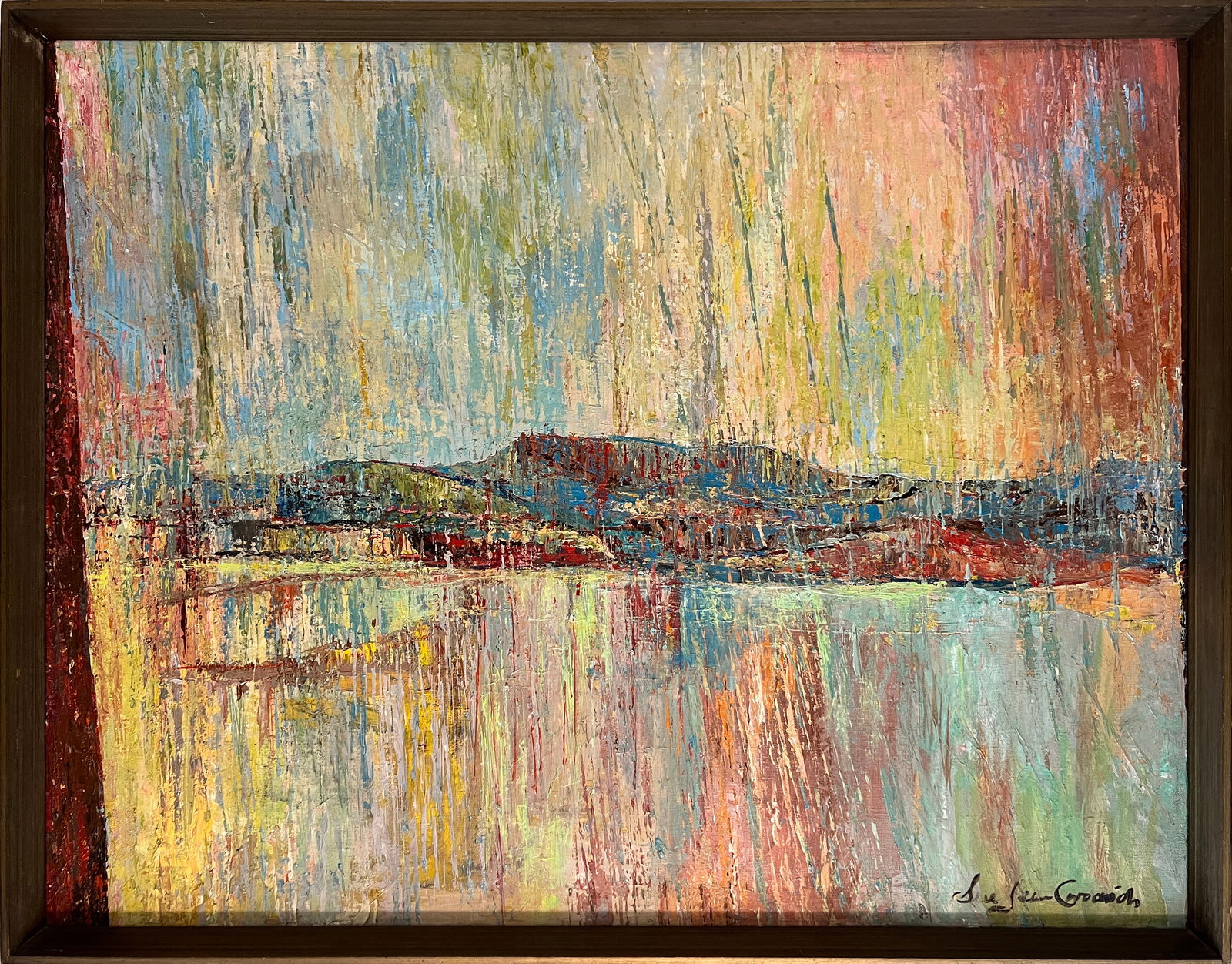 Covacevich, Sue Jean (1905-1998) "Rainy Day", oil on canvas (1 of 3)