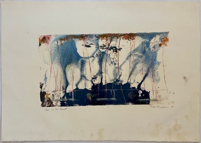 Thibodeau, Nicole, "Rain in the Desert" 2008 monoprint