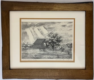 Rogers, Charles (1911-1987) "Morning in May" lithograph