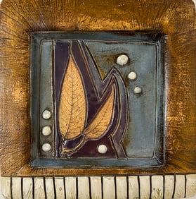 Schyler, Michael, 2018 platter, stoneware