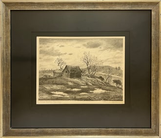 Rogers, Charles (1911-1987) "Day Before Spring" lithograph