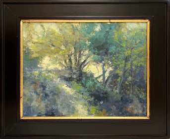 Coll, George, "Cottonwood Cove" oil on board